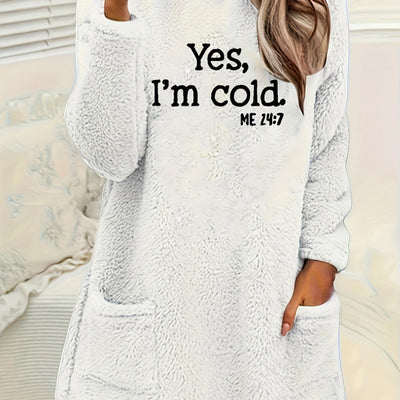 NORRA | COZY SLOGAN PULLOVER