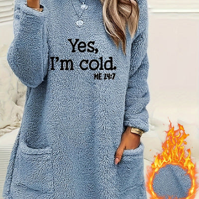 NORRA | COZY SLOGAN PULLOVER