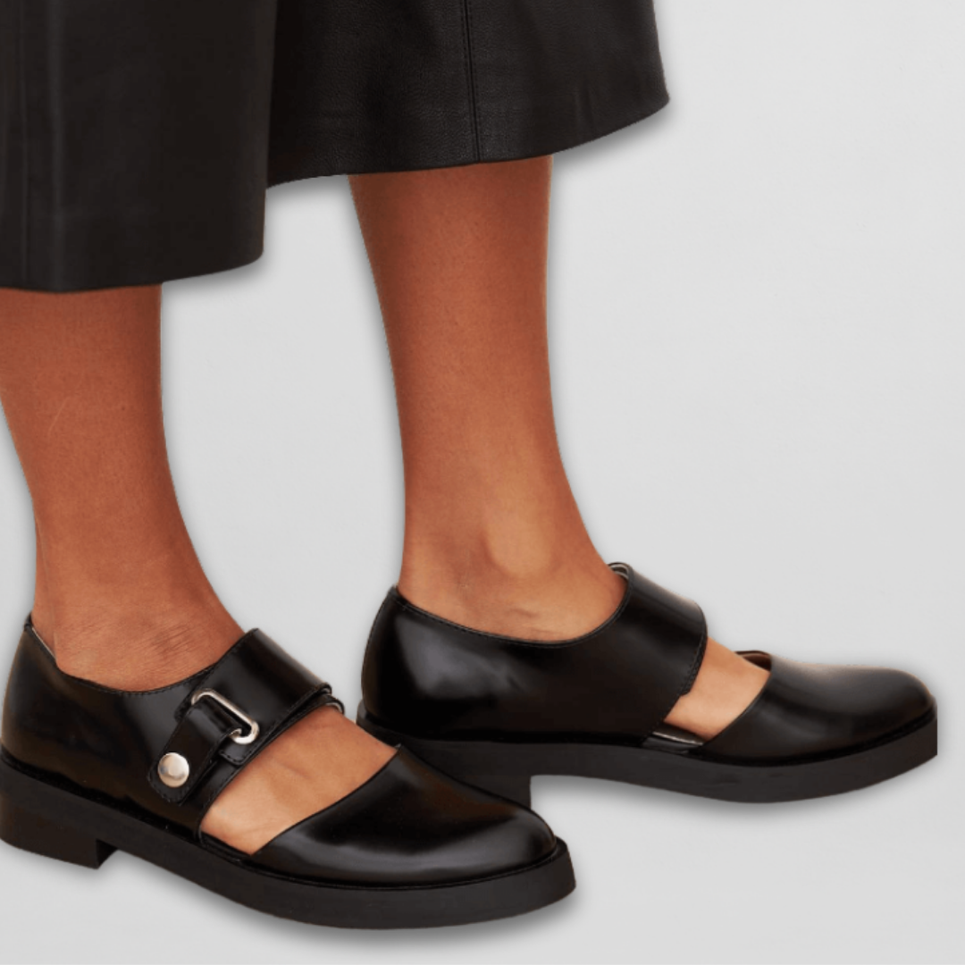 INES | BUCKLE STRAP LOAFERS