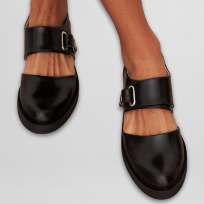 INES | BUCKLE STRAP LOAFERS