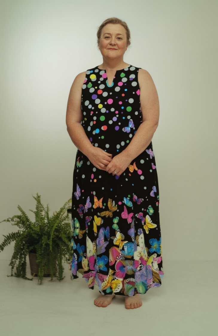 DALIA | RAINBOW BUTTERFLY MAXI DRESS
