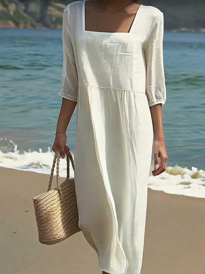 MILENA | ELEGANT BEACH DRESS