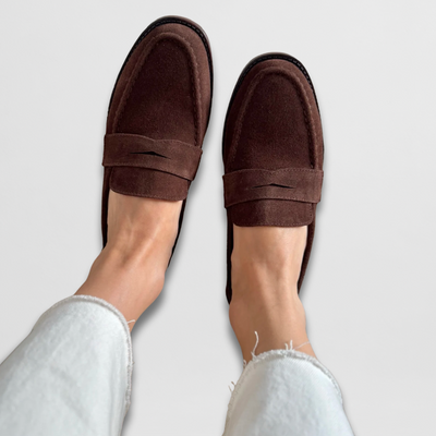 LORRAINE | CLASSIC BROWN LOAFERS
