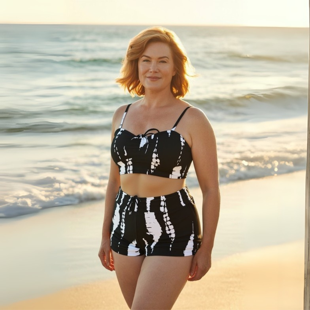 NOVALEE | TIE-FRONT SHORTS SET