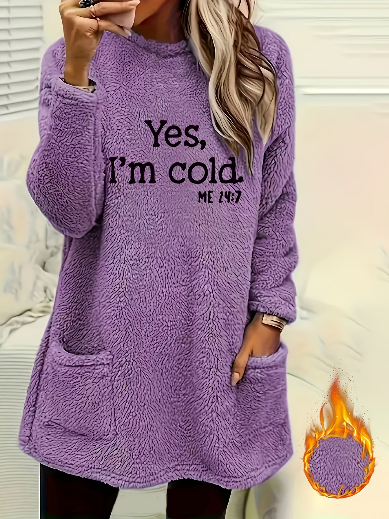 NORRA | COZY SLOGAN PULLOVER