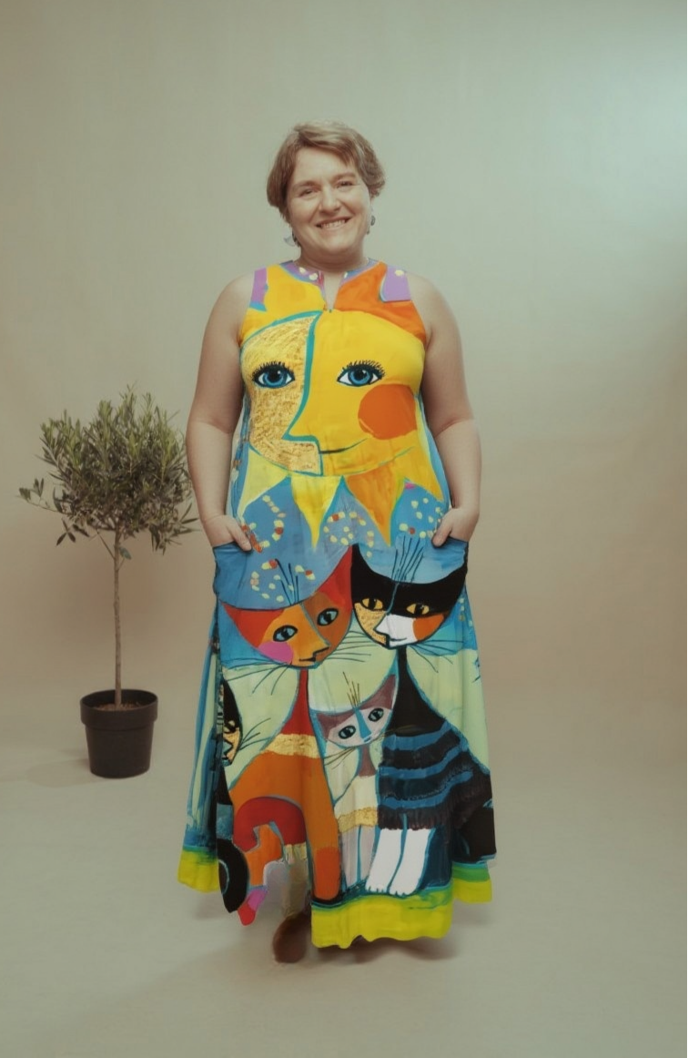 ZARA | SUN & CATS MAXI DRESS