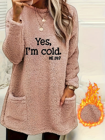 NORRA | COZY SLOGAN PULLOVER