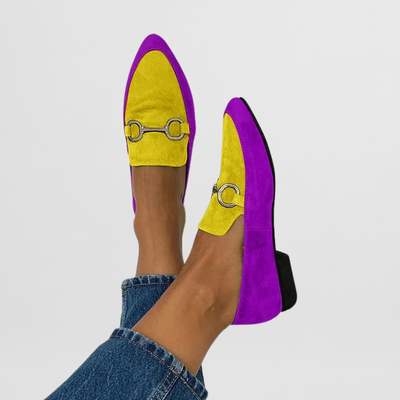 NADIA | GREEN BIT LOAFERS