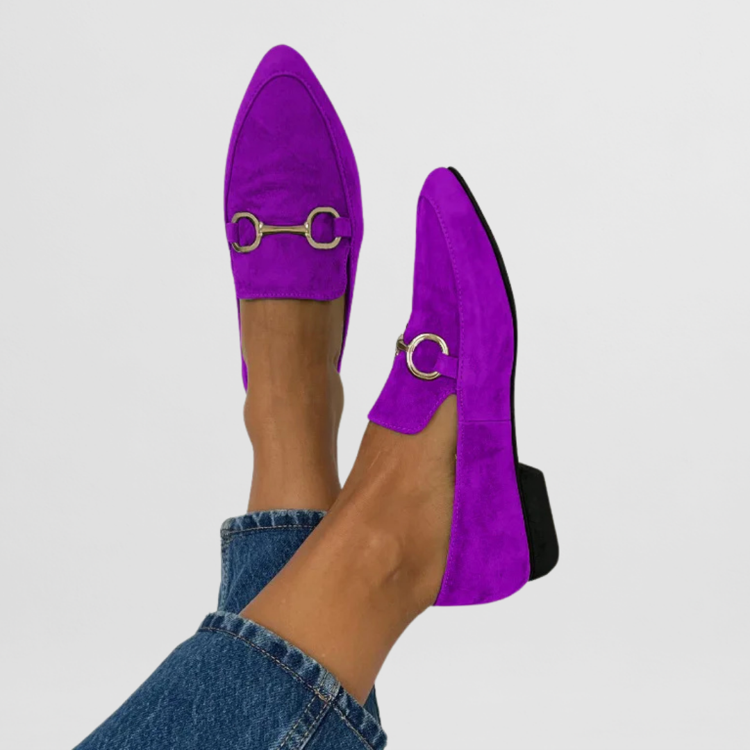 NADIA | GREEN BIT LOAFERS