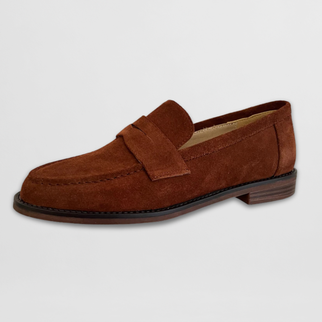 LORRAINE | CLASSIC BROWN LOAFERS