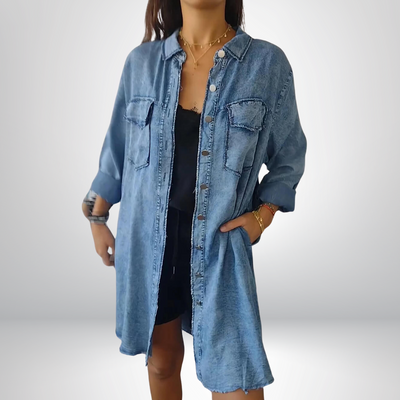 MARA | LONG DENIM SHIRT
