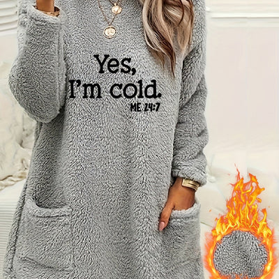 NORRA | COZY SLOGAN PULLOVER