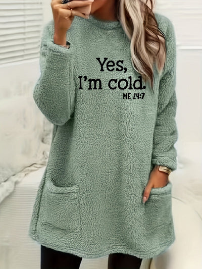 NORRA | COZY SLOGAN PULLOVER
