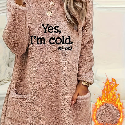 NORRA | COZY SLOGAN PULLOVER