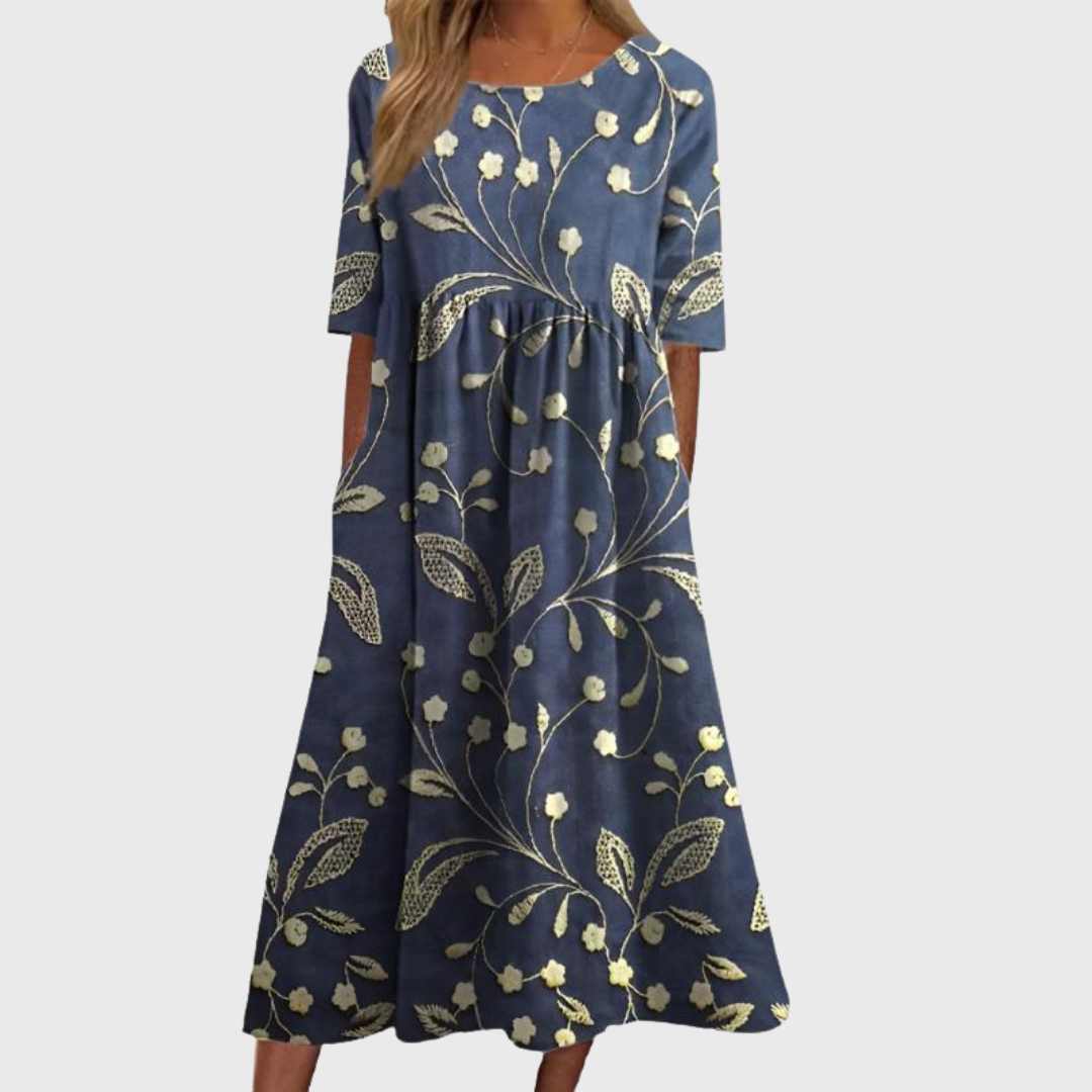 TAMSIN | FLORAL TIERED MAXI DRESS