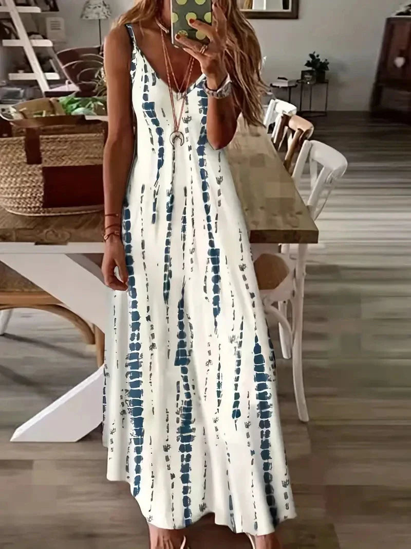 IVANA | TIE-DYE MAXI DRESS