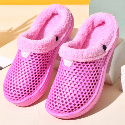 NAOMI | FLEECE-LINED COMFORT CLOGS