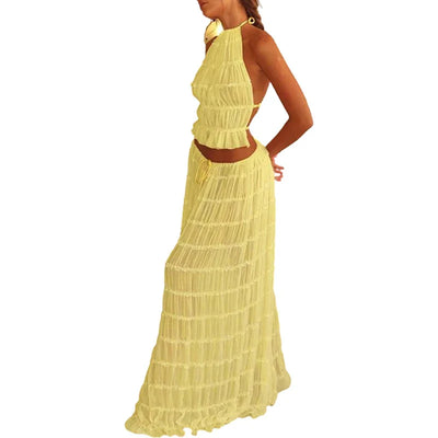 MARA | BEACH MAXI SKIRT SET