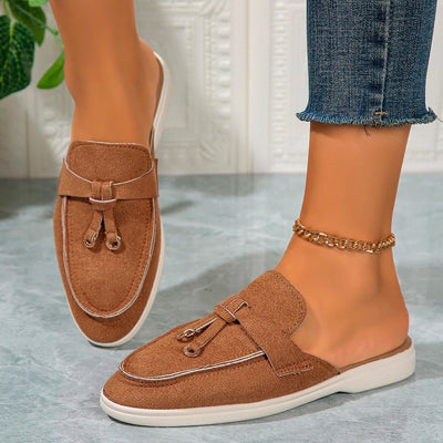 LUCINDA | SLIP-ON LOAFER MULES