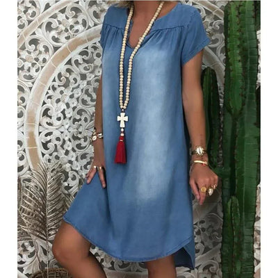 TESSA | CASUAL DENIM DRESS