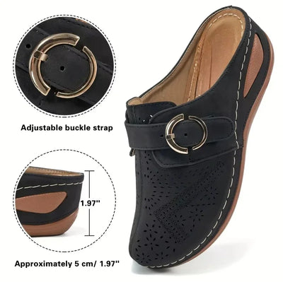 LYNETTE | LASER-CUT COMFORT CLOGS