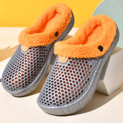 NAOMI | FLEECE-LINED COMFORT CLOGS