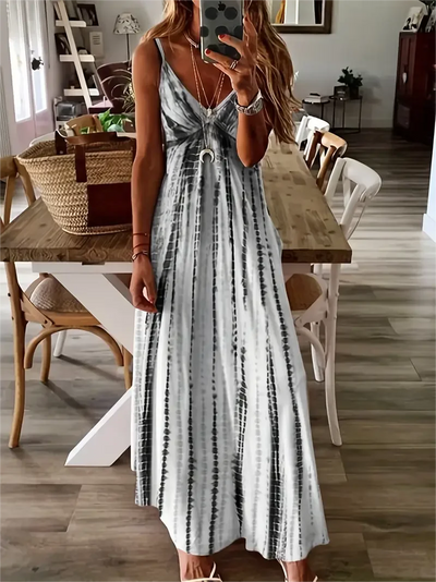 LYRA | STRIPED MAXI DRESS