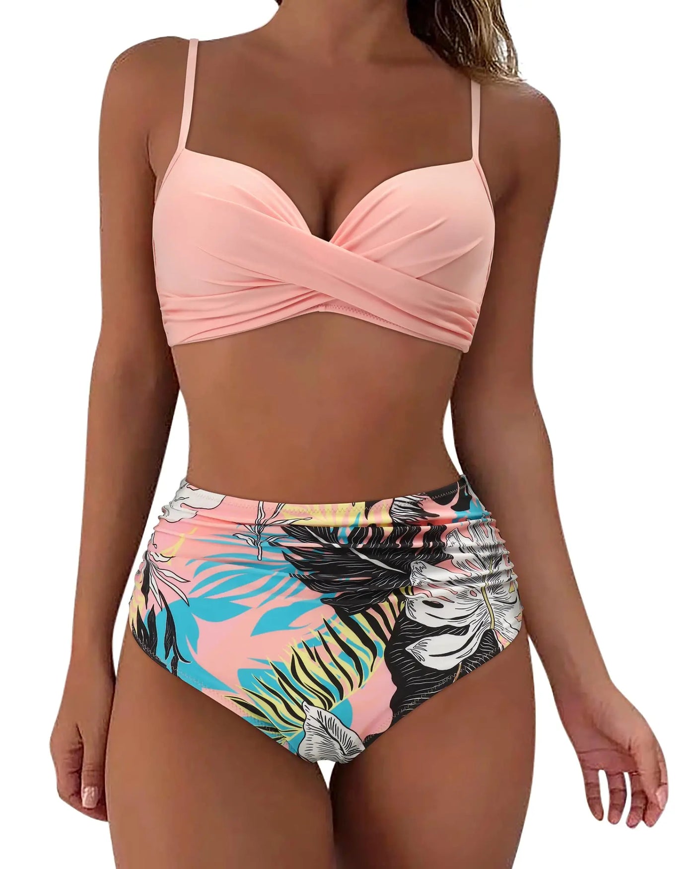 BRIAR | TWIST FRONT BIKINI SET