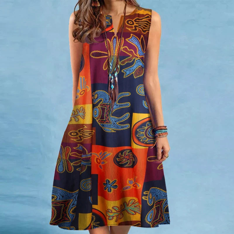 NAOMIE | COLOR BLOCK DRESS