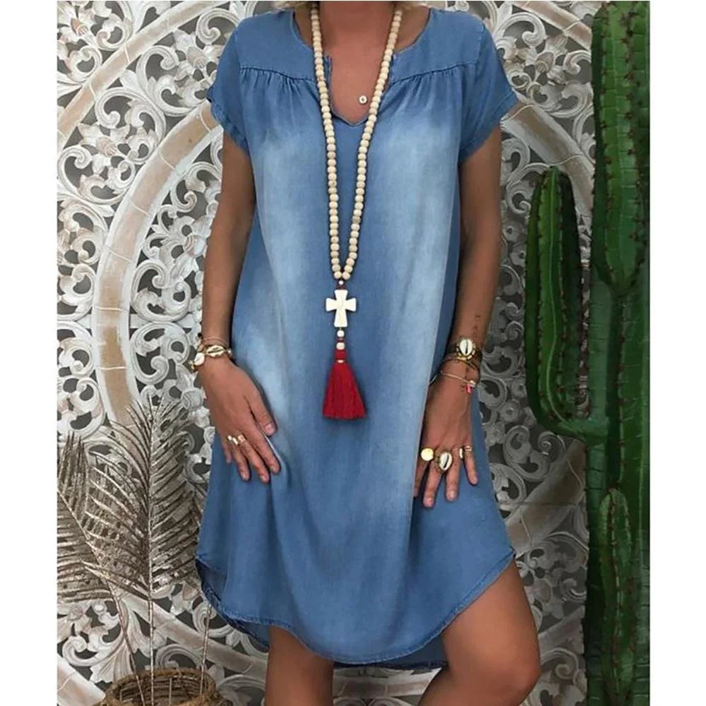 TESSA | CASUAL DENIM DRESS