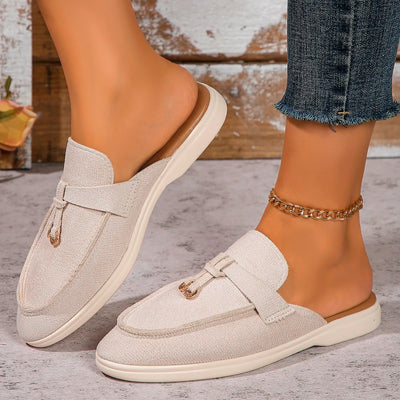 LUCINDA | SLIP-ON LOAFER MULES