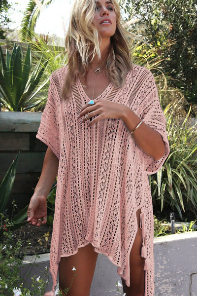 CALLIE | KNIT STYLE BEACH COVER-UP