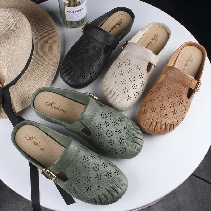 MANDY | CUT-OUT SLIDE CLOGS