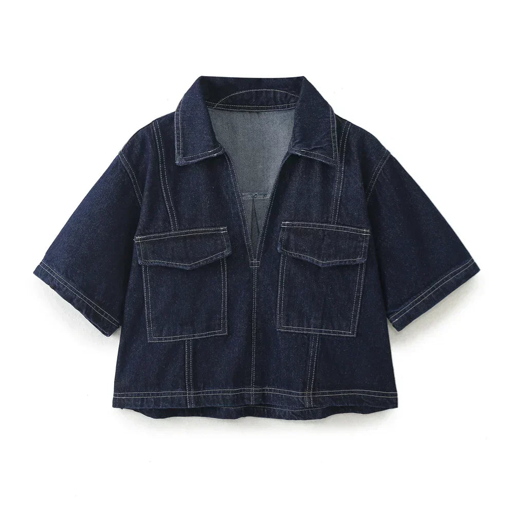 SIENNA | DENIM SKIRT SET