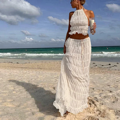 MARA | BEACH MAXI SKIRT SET