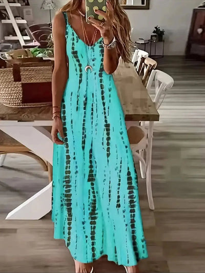 IVANA | TIE-DYE MAXI DRESS
