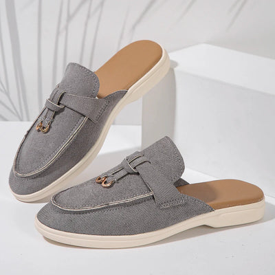 LUCINDA | SLIP-ON LOAFER MULES