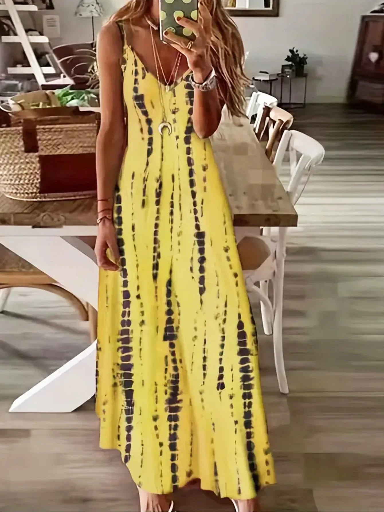 IVANA | TIE-DYE MAXI DRESS