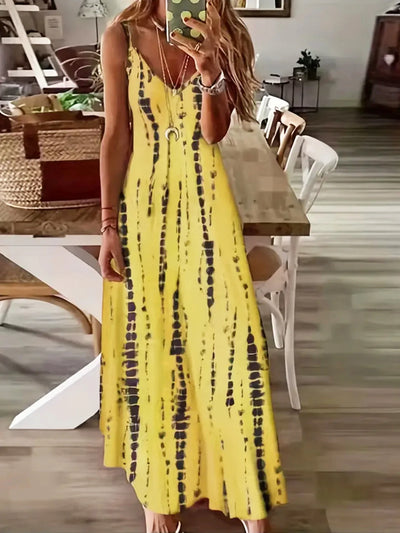 IVANA | TIE-DYE MAXI DRESS
