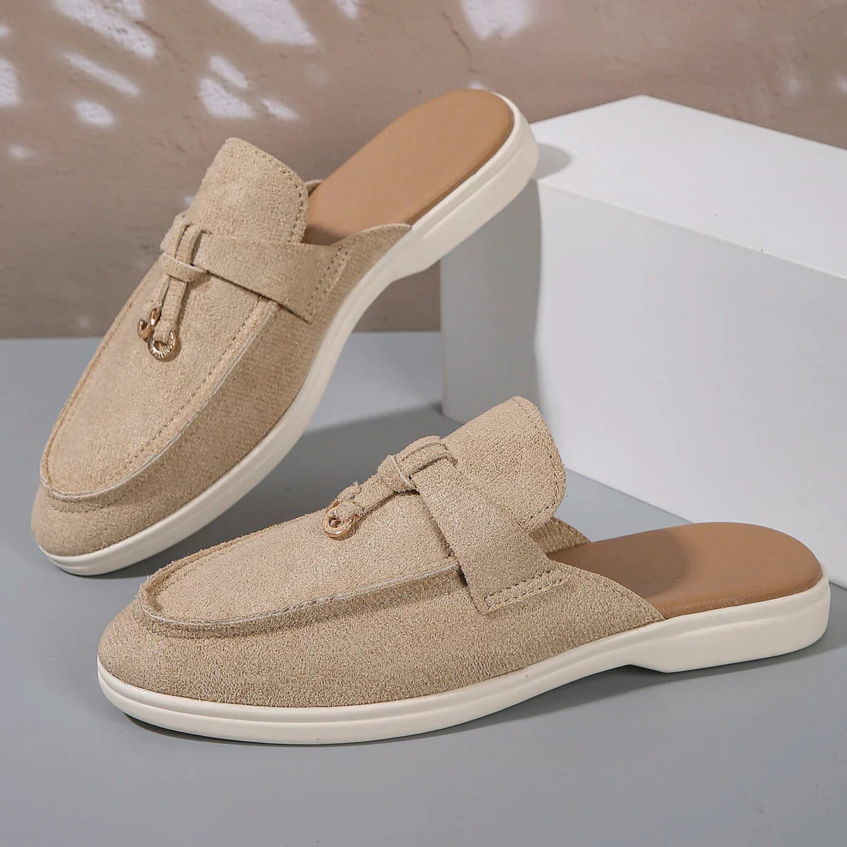 LUCINDA | SLIP-ON LOAFER MULES