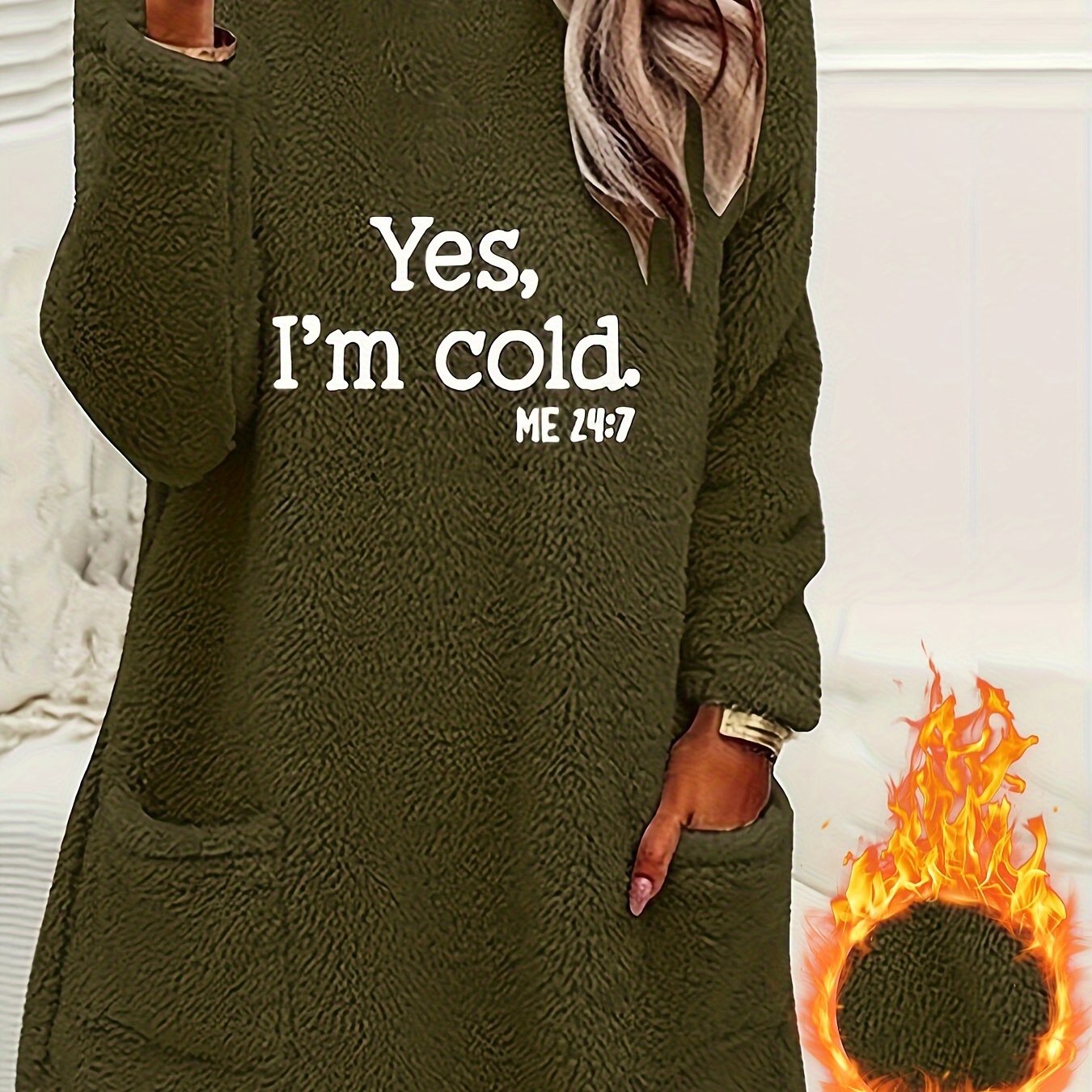 NORRA | COZY SLOGAN PULLOVER