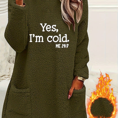 NORRA | COZY SLOGAN PULLOVER