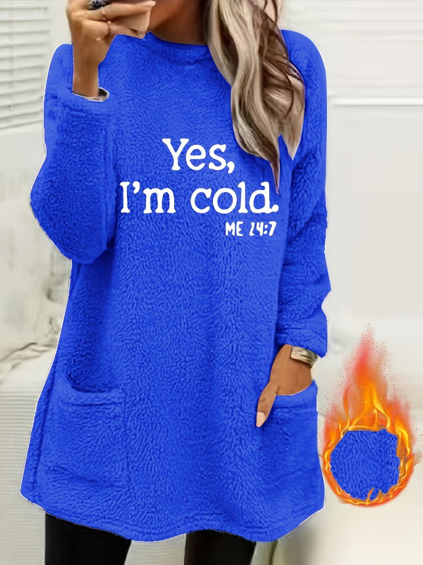 NORRA | COZY SLOGAN PULLOVER