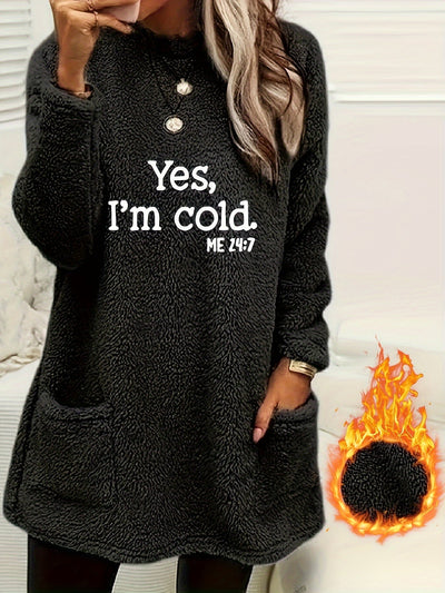 NORRA | COZY SLOGAN PULLOVER