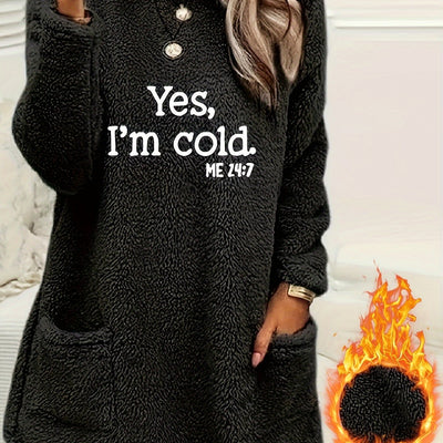 NORRA | COZY SLOGAN PULLOVER