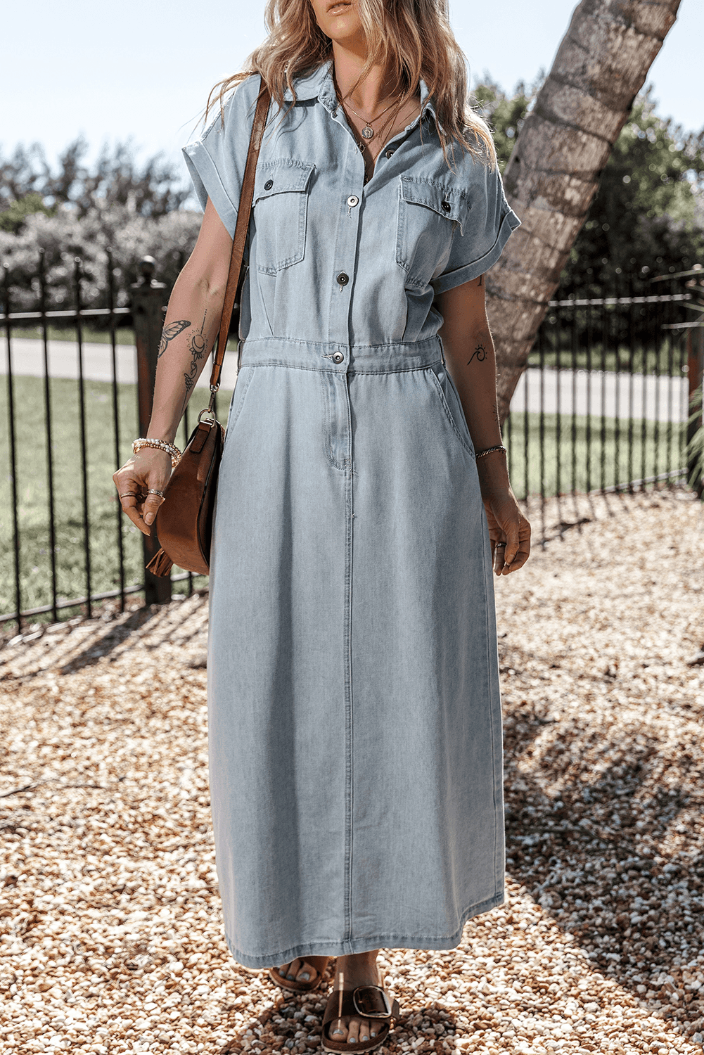 BRIAR | BUTTON FRONT DRESS