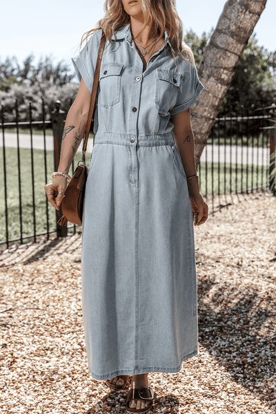 BRIAR | BUTTON FRONT DRESS