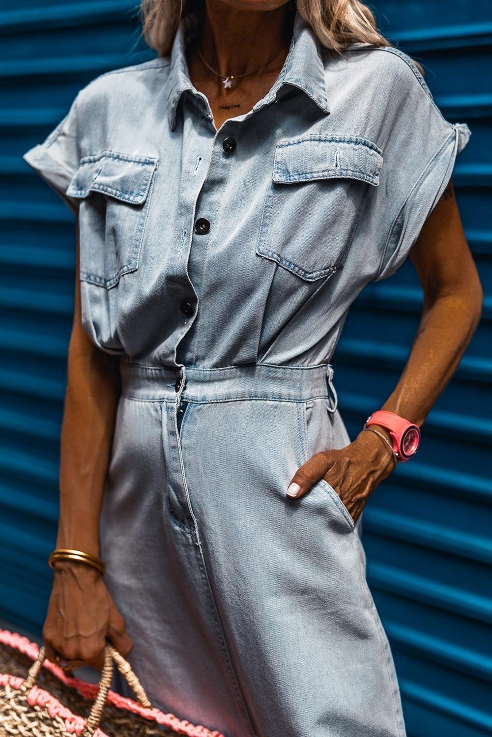 BRIAR | BUTTON FRONT DRESS