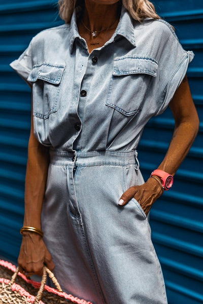 BRIAR | BUTTON FRONT DRESS