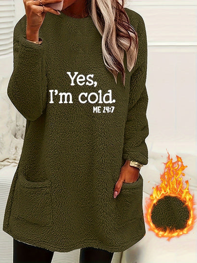 NORRA | COZY SLOGAN PULLOVER